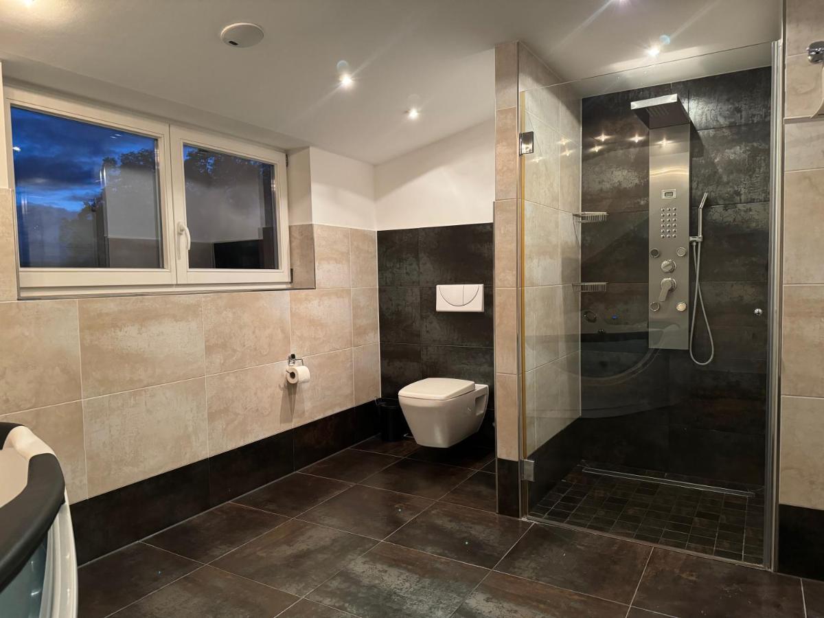 205 Qm "Traumtor" Mit Sauna, Whirlpool, Kamin Und 3 Terrassen Mit Blick In Die Boehmisch Saechsische Schweiz Dresda Exterior foto